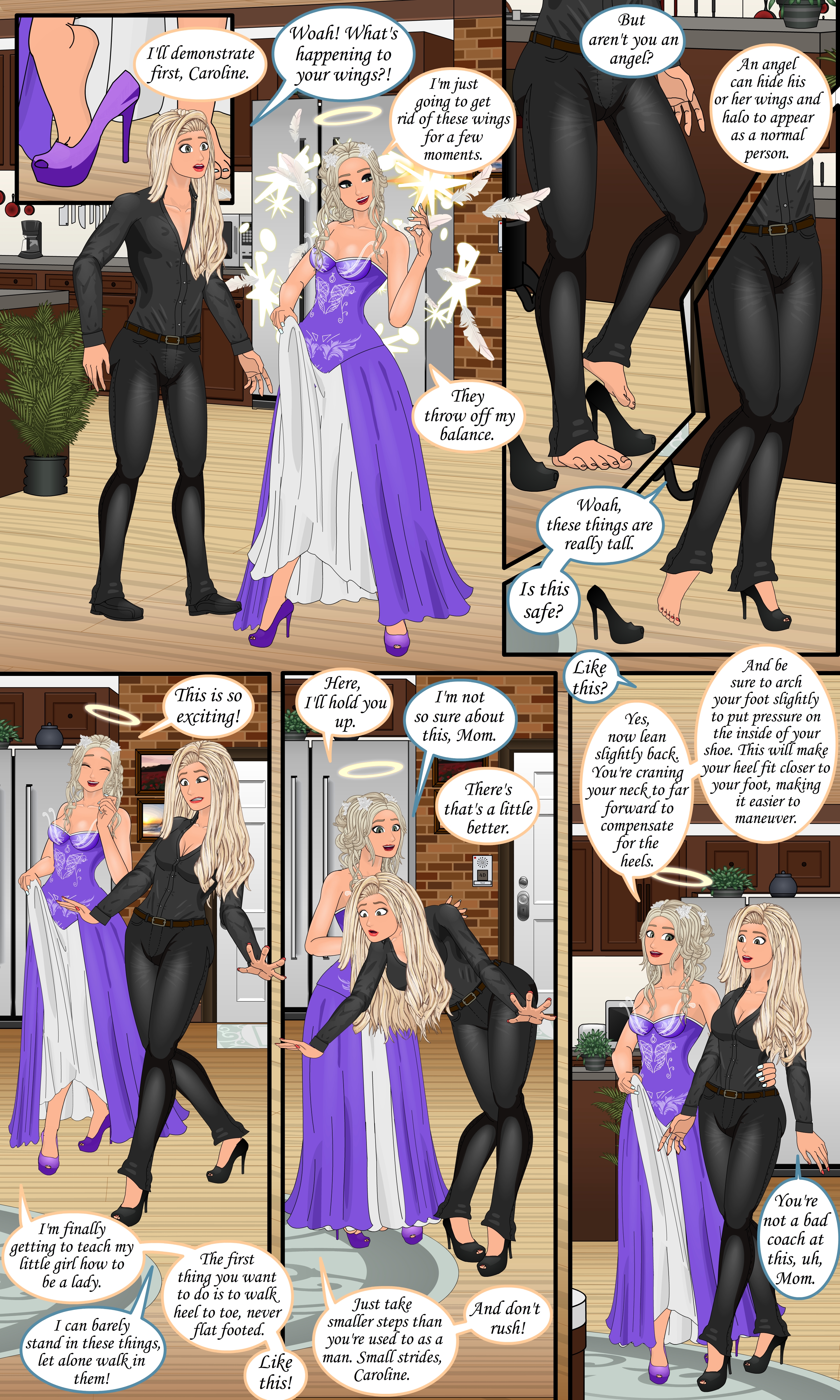 latest saphirefoxx comic godmother for free download