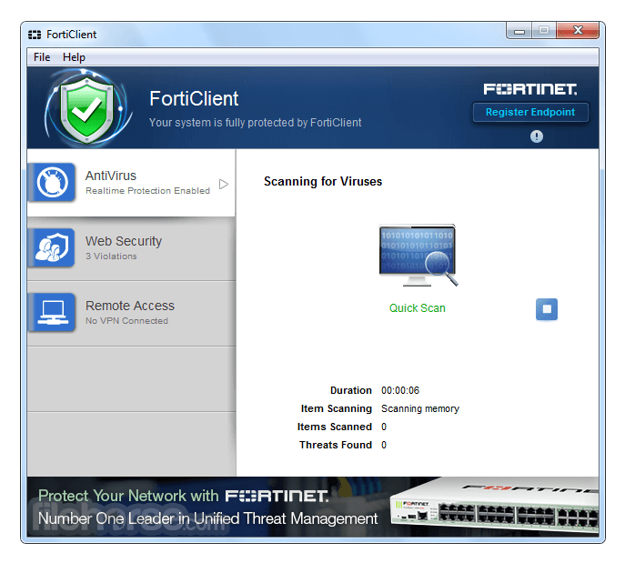 forticlient download vpn client